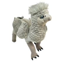 13&quot; Harry Potter Buckbeak Griffin Grey Stuffed Animal Plush Toy Poseable - £36.45 GBP