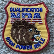 Embroidered NRA High Power Rifle Qualification Patch Iron On Sew On - $15.00