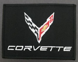 CHEVROLET CORVETTE PATCH EMBROIDERED CHEVY RACING TEAM PERFORMANCE UNIFORM - £10.19 GBP