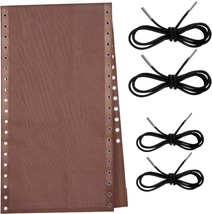 Brown Queekay Zero Gravity Chair Replacement Fabric With 4 Bungee Cord Anti - £31.27 GBP