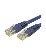 STARTECH.COM C6PATCH50BL 50FT BLUE CAT6 ETHERNET CABLE DELIVERS MULTI GI... - £46.45 GBP