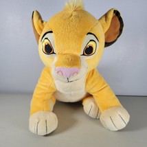 Disney Lion King Simba Plush Cub Stuffed Animal 13 inch Tall Authentic - $11.99