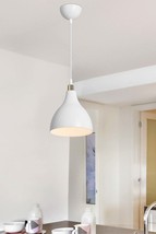 Nonda Single Pendant Lamp White/living room-child&#39;s room-dining room-kit... - $20.00