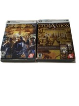 (2) Sid Meier&#39;s Civilization IV: Gold Edition (PC 4 Discs) &amp; Colonization - £23.52 GBP