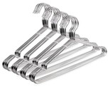 Clothes Hangers 40 Pack Pants Hangers Stainless Steel Strong Metal Hange... - £33.72 GBP