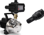  Auto ON/OFF Stainless Steel Water Pressure Booster Pump W/Smart Control... - $369.81