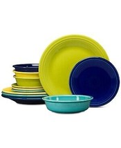 Fiesta Cool Colors 12-Pc. Classic Dinnerware Set, Service for 4 - Cool Colors - $101.22