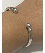 sterling silver cuff bangle 21 Grams 6.5” - $2,475.66 MXN