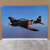 Budd Davisson Aviation Art Photo Print 12&quot; x 16&quot;  Mitsubishi Zero Japane... - £15.36 GBP