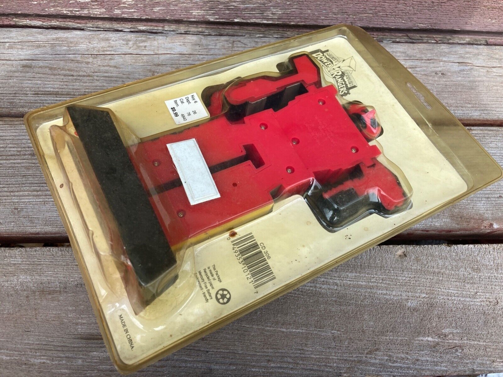 VTG Mighty Morphin Power Rangers Collectible STAND CLOCK MIP MIB 1994 ...