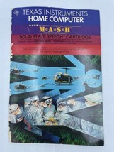 MASH TV Show Arcade TI Texas Instruments 1983 Home Computer Cartridge Ma... - $9.74