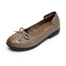 DikoDumter Women Casual Genuine Leather Soft Bottom Shoes Comfortable Non-slip W - £37.98 GBP