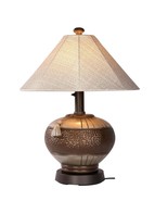 Patio Living Concepts 27916 Phoenix Bronze Outdoor Table Lamp with Silve... - £361.37 GBP