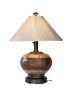 Patio Living Concepts 27916 Phoenix Bronze Outdoor Table Lamp with Silve... - £343.68 GBP