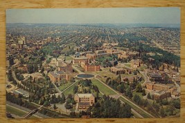 Vintage Postcard Plastichrome University of Washington Seattle Campus Aerial - £10.19 GBP