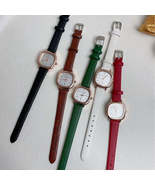 Simple Style Classic Style Solid Color Buckle Quartz Women&#39;s Watches - $4.18