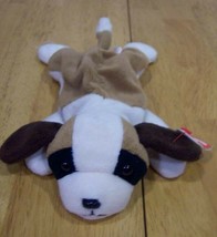 TY Beanie Baby BERNIE THE ST. BERNARD DOG Bean Bag Stuffed Animal - $15.35