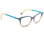 Woow Women's Eyeglasses Get Out Blue Cat Eye Frame Italy 54[]18 140 Hand... - $169.99