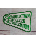 Bricktown NJ 1980s Soccer Association Patch Vintage - £7.71 GBP