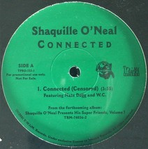 Shaquille O&#39;neal / Nate Dogg / W.C. &quot;Connected&quot; 2001 Vinyl 12&quot; Promo *Sealed* - £17.97 GBP