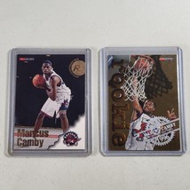 Marcus Camby Rookie Cards Lot Toronto Raptors 1996-97 Skybox NBA Hoops - £7.80 GBP