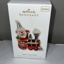 Hallmark Keepsake Ornament 2010 Santa&#39;s Sweet Ride 4th In Series NIB - £10.83 GBP