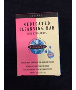 CLEAR ESSENCE MEDICATED CLEANSING BAR PLUS EXFOLIANTS FOR ACNE  FACE &amp; BODY - £6.30 GBP