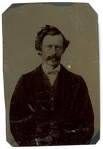 CIRCA 1860&#39;S Hand Tinted 1/9 Plate Possibly Unknown TINTYPE of John Wilkes Booth - £597.04 GBP