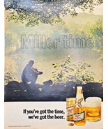 MILLER HIGH LIFE BEER - Mountains-Relax-Time-1972 Vintage Print Ad - $11.71