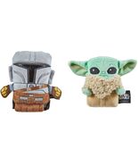 Star Wars The Mandalorian THE CHILD & THE MANDO 4" Plush Stuffed  Set NWT - $24.74