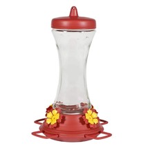 Adjustable Perch Glass Hummingbird Feeder - 20 Oz. Capacity - $39.76