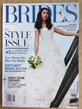 BRIDES Magazine AUGUST - SEPTEMBER 2017 New SHIP FREE 45 Prettiest New G... - £19.65 GBP