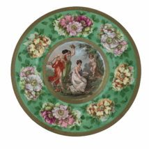 Antique Porcelain Prov Saxe E. S. Germany Prussia Cabinet Plate Classica... - £112.07 GBP