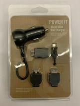 Micro USB and GPS Car Charger with Samsung LG Pantech Adapter GPS Tips B... - $10.99