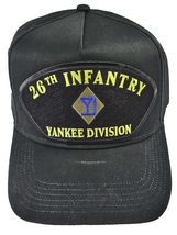 26th Infantry Division Subdued Army HAT. Black. Veteran Family-Owned Business - £17.52 GBP