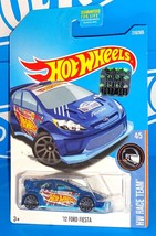 Hot Wheels 2017 Factory Set HW Race Team Series #210  &#39;12 Ford Fiesta Blue - £4.71 GBP