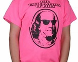Team Phun Neon Pink The United States of Fun Benjamin Sunnies T-Shirt NWT - $32.88