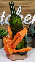 Ocean Marine Giant Spider Anthropod Crab Wine Bottle Holder Caddy - $585.76 MXN
