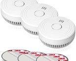 Smoke Alarm Fire Detector With Photoelectric Technology And Low Battery ... - £42.28 GBP