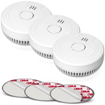 Smoke Alarm Fire Detector With Photoelectric Technology And Low Battery ... - £42.52 GBP