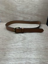 Madewell Brown Adjustable Leather Belt | Size M - $24.75