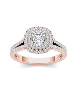 Authenticity Guarantee 
14K Rose Gold 1 1/6ct TDW Diamond Engagement Ring - £1,435.94 GBP