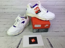Nike Air Healthwalker Plus Walking White Cobolt Sneaker Shoe Womens 7 DEAD STOCK - £87.09 GBP