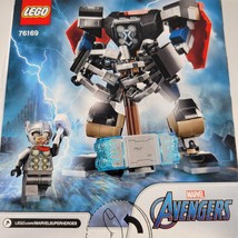 Lego Marvel Avengers Classic Thor Mech Armor 76169 Toy Building Kit 139 Pieces M - £15.72 GBP