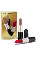 MAC 2-Pc Star Status NIB Lustreglass Lipstick Set: Thanks, It&#39;s Mac! / R... - £22.17 GBP