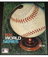 Casey Stengel Signed Inscribed HOF 1974 Baseball World Series Program JS... - £193.28 GBP