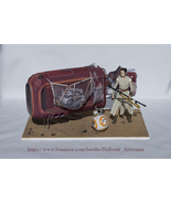 Star Wars, Cardboard model Rey Speeder  - £327.29 GBP