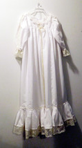 4 Piece Handmade Christening Set for Older Babies (6-12 mos)  Gown, Cap &amp; Shoes! - $46.74