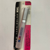 NYC New York Color 548C Pearl Glow Liquid Lip Shine Gloss Lipgloss - £9.77 GBP