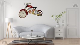 Royal Enfield Bike Wall Clock Wall Hanging For Gift,Home Decor - $57.02